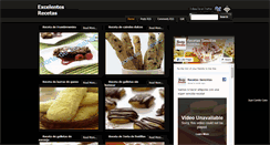 Desktop Screenshot of excelentesrecetas.blogspot.com