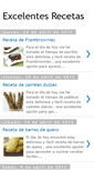 Mobile Screenshot of excelentesrecetas.blogspot.com