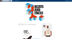 Desktop Screenshot of beatsandfaces.blogspot.com