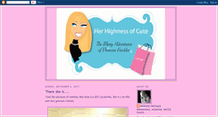 Desktop Screenshot of princessfreckles.blogspot.com