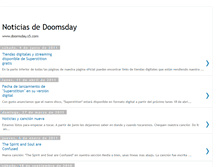 Tablet Screenshot of doomsdaynoticias.blogspot.com