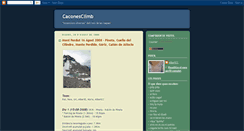 Desktop Screenshot of caconesclimb.blogspot.com