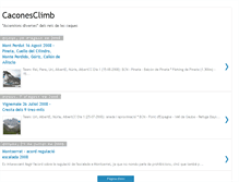 Tablet Screenshot of caconesclimb.blogspot.com