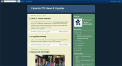 Desktop Screenshot of cabanisspta.blogspot.com