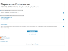 Tablet Screenshot of diagramasdecomunicacion.blogspot.com