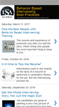 Mobile Screenshot of behavior-based-interviewing.blogspot.com