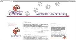 Desktop Screenshot of gatewaypetguardians.blogspot.com