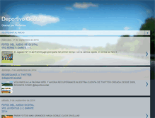 Tablet Screenshot of deportivocotal.blogspot.com