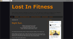 Desktop Screenshot of lostinfitness.blogspot.com