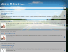 Tablet Screenshot of musicasmotivacionais.blogspot.com
