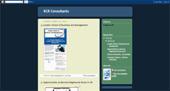 Desktop Screenshot of kcrconsultants.blogspot.com