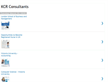 Tablet Screenshot of kcrconsultants.blogspot.com