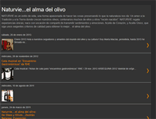 Tablet Screenshot of naturvieelalmadelolivo.blogspot.com