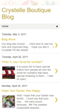 Mobile Screenshot of crystelleblog.blogspot.com