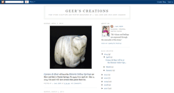 Desktop Screenshot of geerscreations.blogspot.com