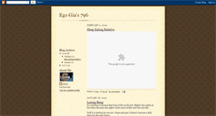 Desktop Screenshot of egogin796.blogspot.com