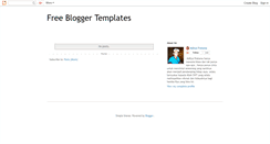 Desktop Screenshot of e-bloggertemplate.blogspot.com