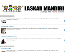 Tablet Screenshot of laskar-mandiri.blogspot.com