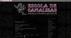 Desktop Screenshot of escoladecanalhas.blogspot.com