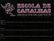 Tablet Screenshot of escoladecanalhas.blogspot.com