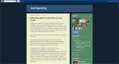 Desktop Screenshot of janefogalsblog.blogspot.com