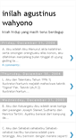 Mobile Screenshot of agustinuswahyono.blogspot.com