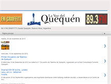 Tablet Screenshot of fmlavozdelquequen.blogspot.com