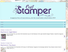 Tablet Screenshot of craftstamper.blogspot.com