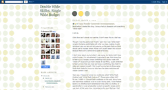 Desktop Screenshot of doublewideskilletsinglewidebudget.blogspot.com