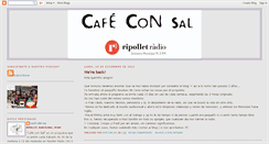 Desktop Screenshot of cafe-con-sal.blogspot.com