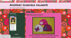 Desktop Screenshot of floricele-colorate.blogspot.com