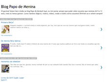 Tablet Screenshot of blog-papodemenina.blogspot.com