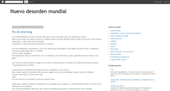 Desktop Screenshot of globaldisorder.blogspot.com