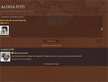 Tablet Screenshot of aldeiapoti.blogspot.com