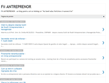 Tablet Screenshot of fiiantreprenor.blogspot.com
