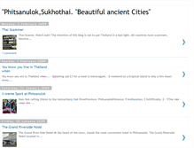 Tablet Screenshot of phitsanulok-sukhothai.blogspot.com
