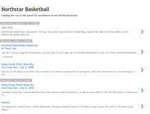 Tablet Screenshot of northstarbasketball.blogspot.com