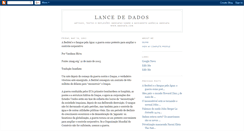 Desktop Screenshot of lancededados.blogspot.com