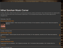Tablet Screenshot of mihaisorohan.blogspot.com