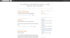 Desktop Screenshot of isthereanythingelseicanhelpyouwith.blogspot.com