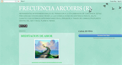 Desktop Screenshot of frecuenciaarcoiris.blogspot.com