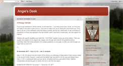 Desktop Screenshot of angiesdesk.blogspot.com