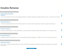 Tablet Screenshot of estudiosromanos.blogspot.com