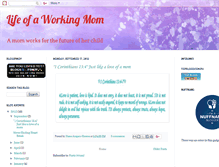 Tablet Screenshot of diane-lifeofaworkingmom.blogspot.com