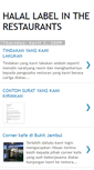 Mobile Screenshot of halallabel.blogspot.com