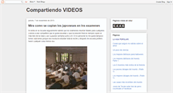 Desktop Screenshot of compartiendovideos.blogspot.com