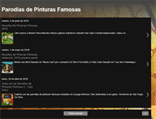 Tablet Screenshot of parodiasdepinturasfamosas.blogspot.com