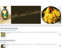 Tablet Screenshot of cookncraft.blogspot.com