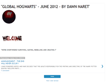 Tablet Screenshot of globalhogwarts.blogspot.com