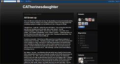 Desktop Screenshot of catherinesdaughter.blogspot.com